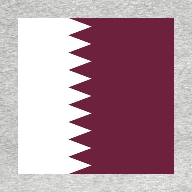 Qatar flag by flag for all